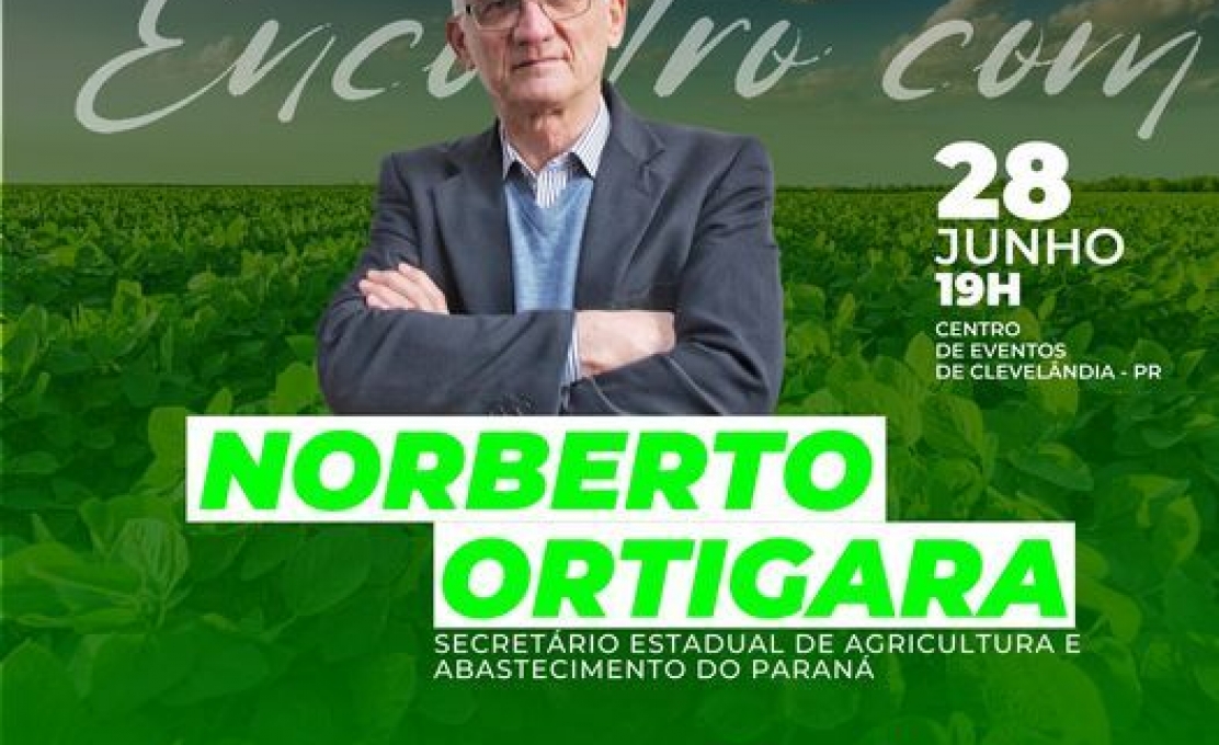 Encontro Com O Secretário Estadual De Agricultura E Abastecimento Do Paraná, Norber...