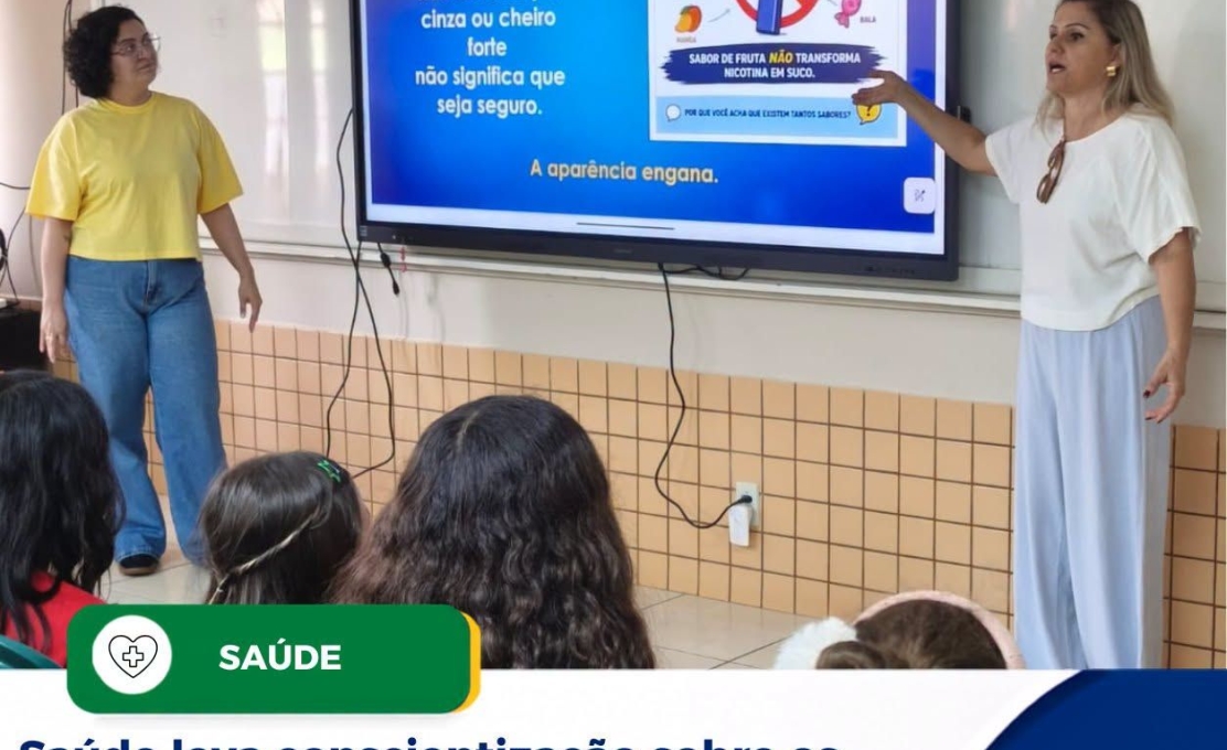 Trabalho De Conscientização Sobre Os Riscos Do Cigarro Eletrônicos
