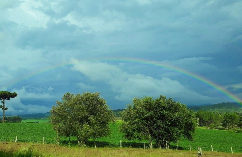 Seja o arco-íris na nuvem de alguém / Foto: Gustavo do Nascimento  