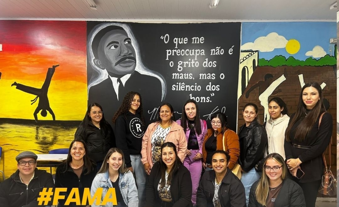7º Período De Pedagogia Da Fama Participa De Atividade Extensionista No Colégio Es...