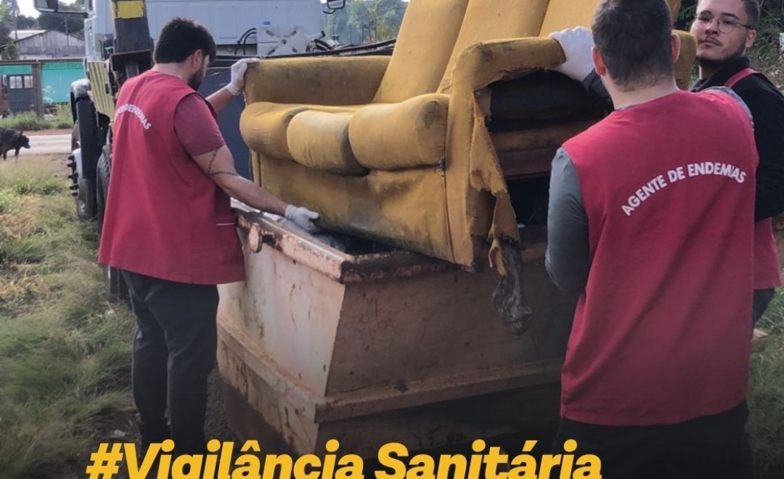 Vigilância Sanitária Realiza Ação De Limpeza